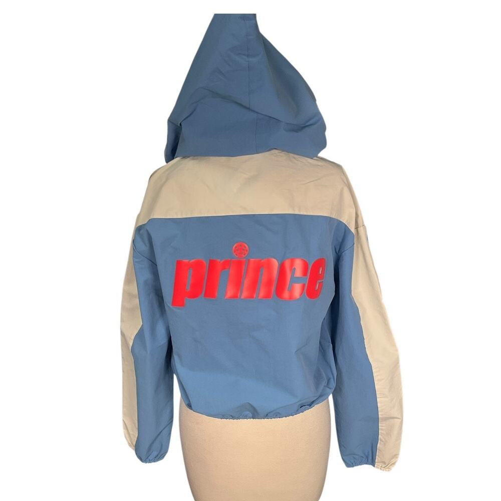 Prince Pickleball Cropped Windbreaker NWT Tennis Running Spring Athleisure Med